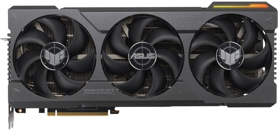 ASUS TUF GeForce RTX® 4090 OC Edition Gaming Graphics Card (PCIe 4.0, 24GB GDDR6X, HDMI 2.1a, DisplayPort 1.4a)