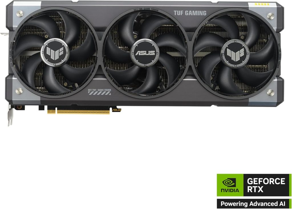 ASUS TUF GeForce RTX™ 5090 32GB GDDR7 Graphics Card, NVIDIA, Desktop (PCIe® 5.0, HDMI®/DP 2.1, 3.6-Slot, Military-Grade Components, Protective PCB Coating, Axial-tech Fans, Vapor Chamber)