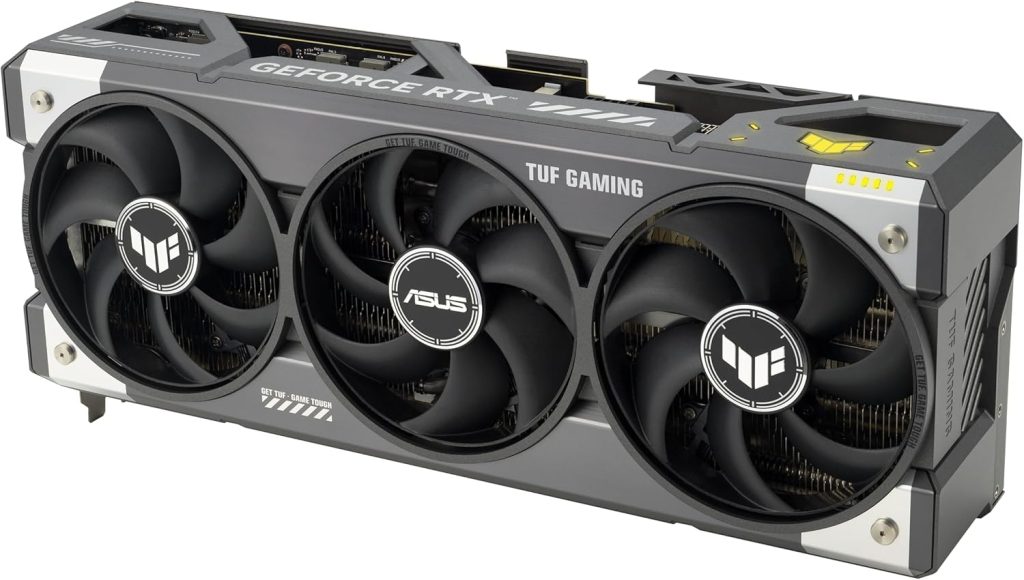 ASUS TUF GeForce RTX™ 5090 32GB GDDR7 Graphics Card, NVIDIA, Desktop (PCIe® 5.0, HDMI®/DP 2.1, 3.6-Slot, Military-Grade Components, Protective PCB Coating, Axial-tech Fans, Vapor Chamber)