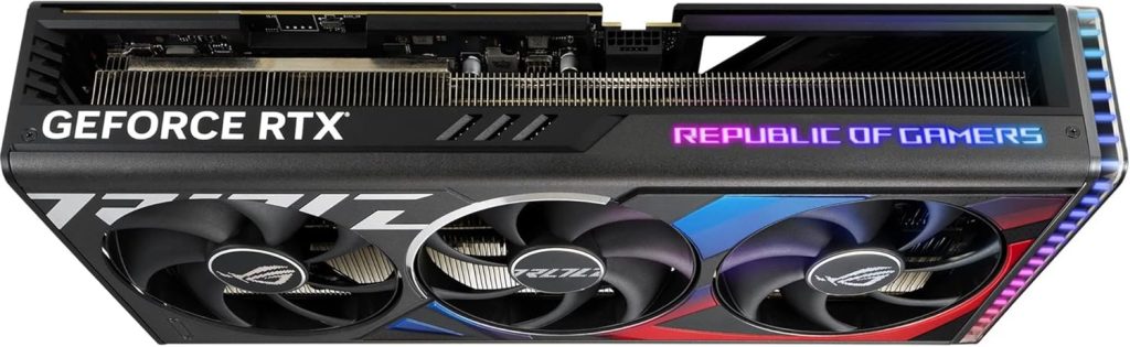 ASUS ROG Strix GeForce RTX® 4090 OC Edition Gaming Graphics Card (PCIe 4.0, 24GB GDDR6X, HDMI 2.1a, DisplayPort 1.4a)