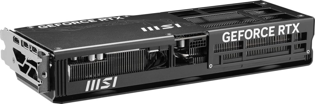 msi Gaming RTX 5080 16G Inspire 3X OC Black Graphics Card (16GB GDDR7, 256-bit, Extreme Clock 2655 MHz, DisplayPort x 3 2.1a, HDMI 2.1b, NVIDIA Blackwell