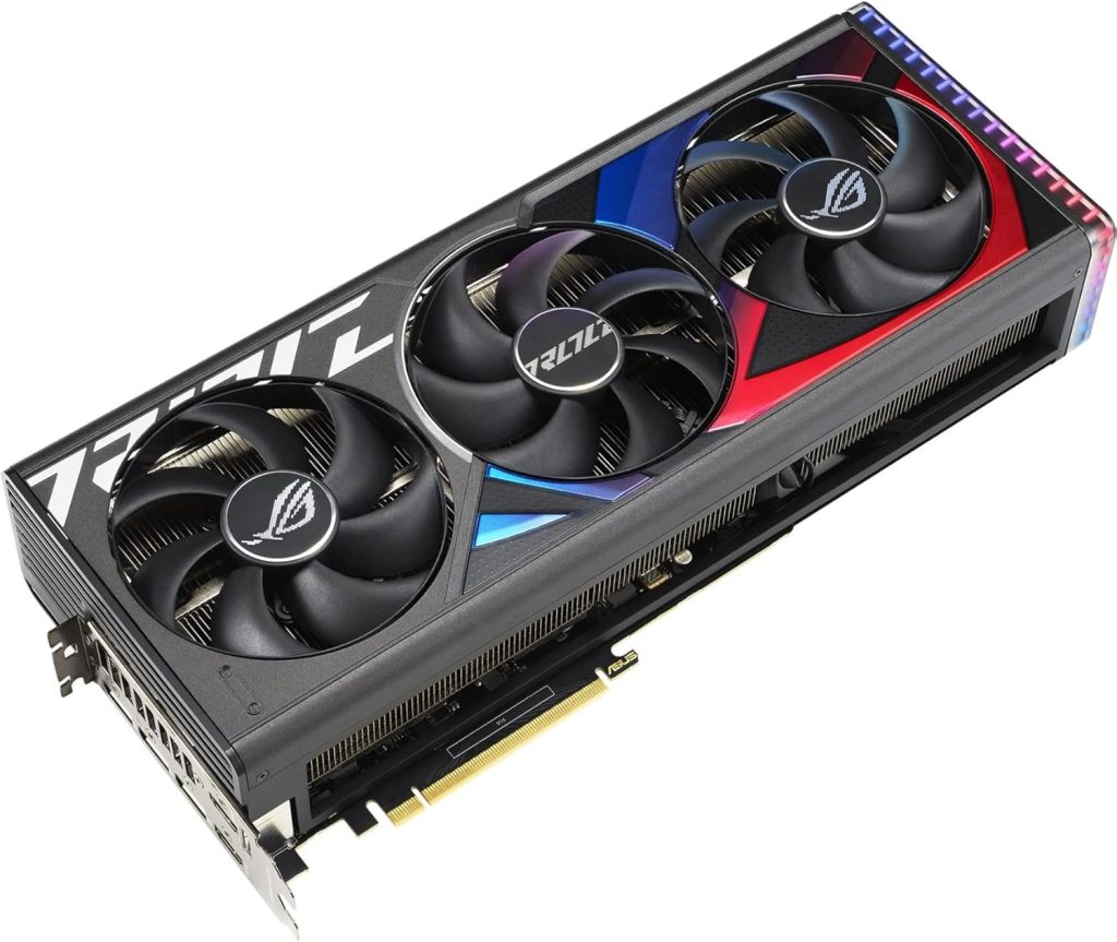 ASUS ROG Strix GeForce RTX® 4090 OC Edition Gaming Graphics Card (PCIe 4.0, 24GB GDDR6X, HDMI 2.1a, DisplayPort 1.4a)