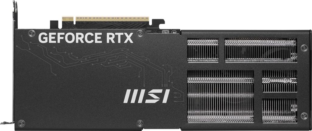 msi Gaming RTX 5080 16G Inspire 3X OC Black Graphics Card (16GB GDDR7, 256-bit, Extreme Clock 2655 MHz, DisplayPort x 3 2.1a, HDMI 2.1b, NVIDIA Blackwell